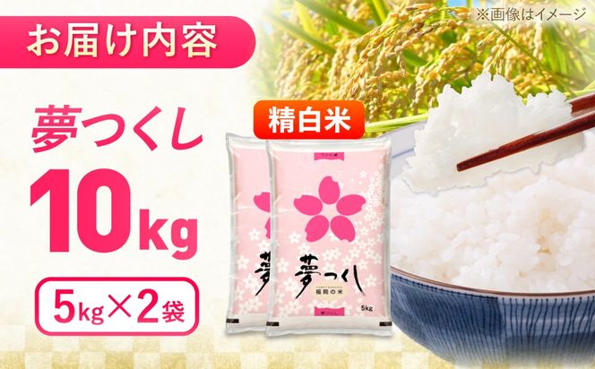 夢つくし精米10kg　《築上町》【酒見食品工業株式会社】 米 こめ 白米[ABER002]
