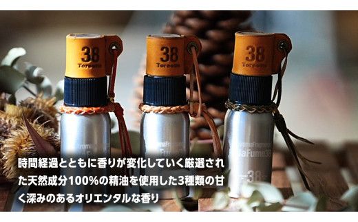 naFume38 Amber Brown（アンバーブラウン） 38explore toreotto38 38kenkyujo アロマフレグランス 香水 アンバーブラウン 精油 [EK021us]
