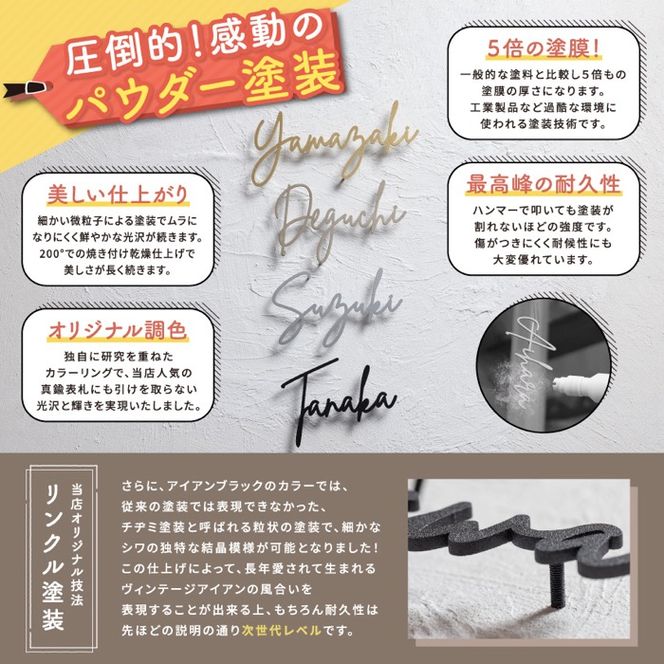 ステンレス切文字　表札　〈表札 ステンレス 切文字 切文字表札 オーダーメイド表札 アンティーク表札 おしゃれ 戸建 マンション 新築 引っ越し〉 