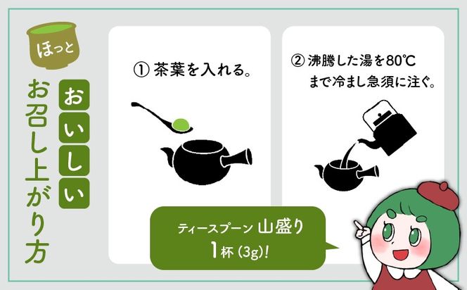 【5営業日以内に発送】日本茶専門店【貴茶－TAKACHA】煎茶［貴］ リーフ 100g　K068-016