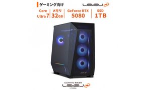 パソコン工房 4年間物損保証 ミドルタワーゲーミングPC Core Ultra 7/5080/No.458 322032_EE185