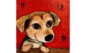 アーティストが描く愛しいペットのポートレート　SSM号 142069_DK010