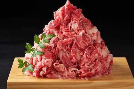 訳あり！佐賀産和牛切り落とし 1.2kg(600g×2P)【肉 牛肉 ブランド牛 黒毛和牛 ふるさと納税】(H112286)