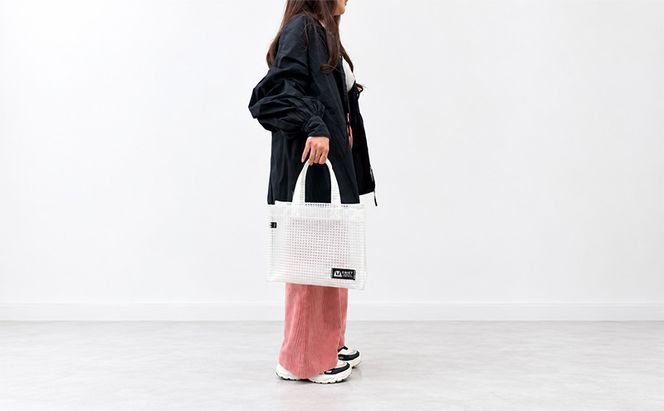 EBIST クリアトート 透明 トート バッグ かばん カバン 鞄 くりあ アウトドア　Lサイズ