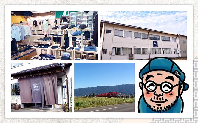 ふろしき 紺 綿100% 風呂敷 オリジナルかすり紺地