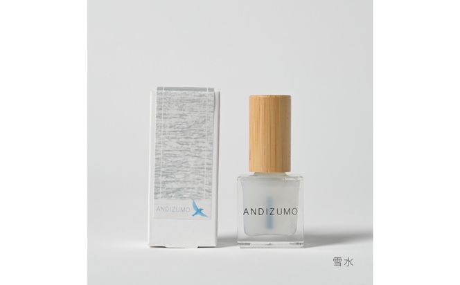 ANDIZUMOネイルカラー神去　TOP&BASE雪水セット 322032_GP002VC02