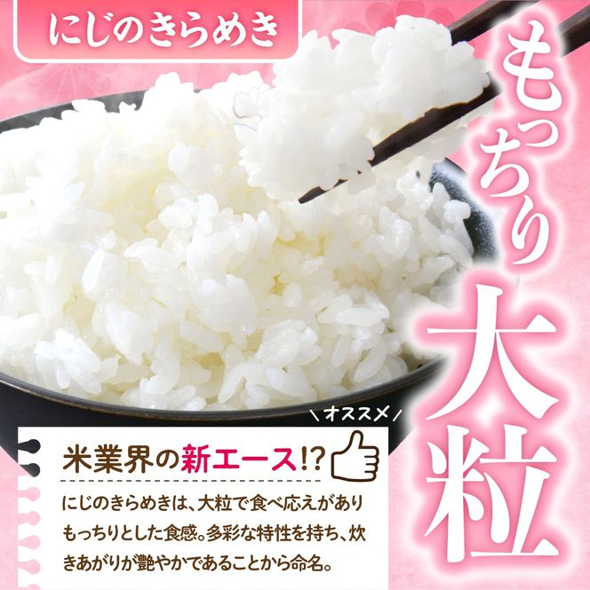 2026年5月発送【令和7年度産】群馬県千代田町産 にじのきらめき 5kg×1袋 (精米) 群馬県 千代田町
