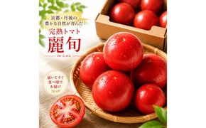 【収穫期限定】京都丹後産　完熟トマト　約1.4kg 京都丹後産 完熟トマト「麗旬」　AM00759