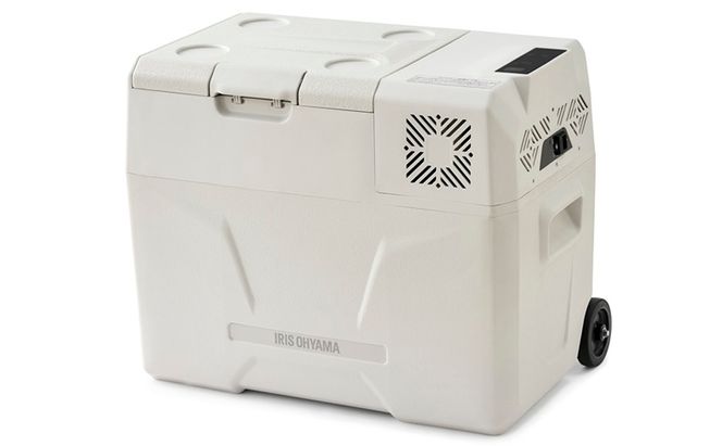 ポータブル冷蔵冷凍庫 40L IPD-4B-W ホワイト ポータブル冷蔵庫 アイリスオーヤマ キャンプ アウトドア バーベキュー BBQ キャンプ 少年野球 お出かけ