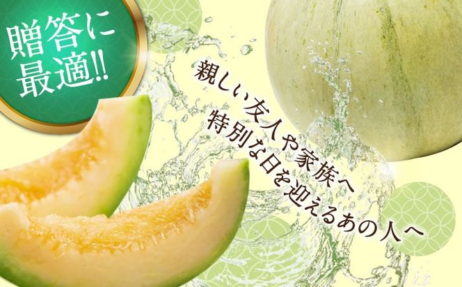 【2026年4月下旬～発送】【根強い人気！】 プリンスメロン 3箱 セット （1箱 7～13玉）/ メロン 南島原市 / 南島原果物屋 [SCV007]
