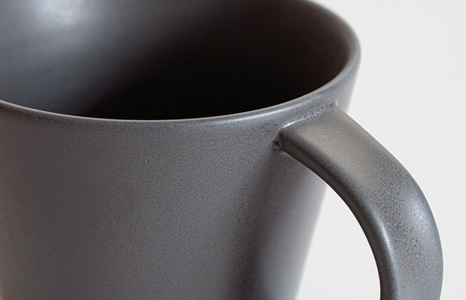 G2613 【スピード発送】マットマグカップ ペアセット マットカーキ/マットチャコール【コップ 食器 食洗器 食洗機 電子レンジ ギフト 贈り物】