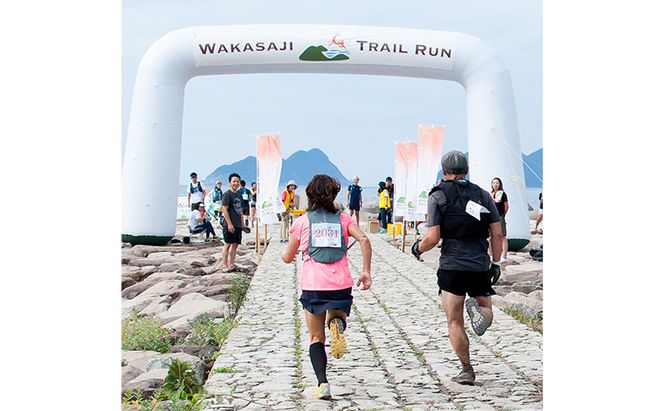 若狭路トレイルラン ミドルエントリー券 ランニング アウトドア スポーツ 若狭湾 福井県