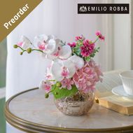 【母の日専用】アートフラワー エミリオ・ロバ　ファレノプシスリップピンクL26 母の日 ギフト 造花 プレゼント