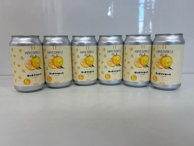 015B702 クラフトビール はっさくのエール 6缶