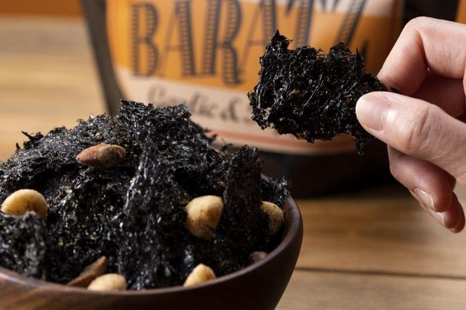 海苔とナッツの濃厚おつまみBARATZ（バラッツ） ガーリックペッパー・3種のチーズ・バターしょうゆ 各4個セット  【お菓子 スナック 菓子 おかし 食品 】 041009_BP007