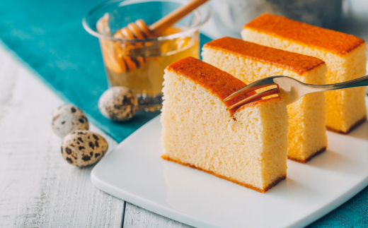 ≪2ヶ月定期便≫室蘭うずらのプリン4個＆かすていらキューブ4個 MROF010