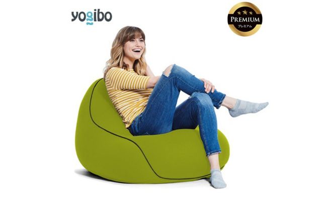 Yogibo Lounger Premium（ヨギボー ラウンジャー プレミアム）＜ライムグリーン＞-[G764-14]