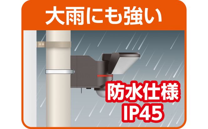 ACセンサーライト２灯　ESL-WY3002AC 272183_AZ204