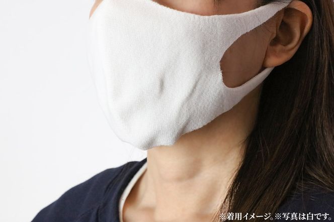 オーガニックコットン使用の洗ってくりかえし使える立体ニットマスク（ベージュ）日本製 洗える |23_pln-020101c