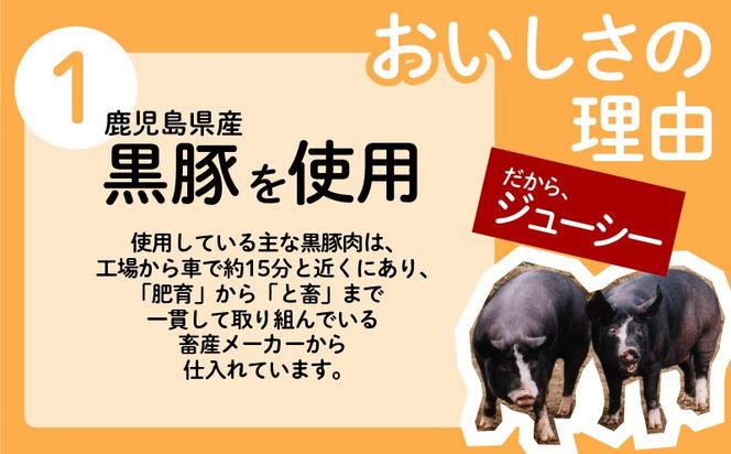 ちゃこばあちゃんの黒豚入りうんまか・しそ生餃子　計100個入り　K027-006