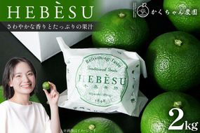 【期間限定発送】 採れたてへべす 2kg [かくちゃん農園 宮崎県 日向市 452060674] 果物 柑橘 へべす 平兵衛酢 ヘベス 期間限定 数量限定 果汁 香酸柑橘 調味料 宮崎 ビタミンC アミノ酸 国産 種が少ない