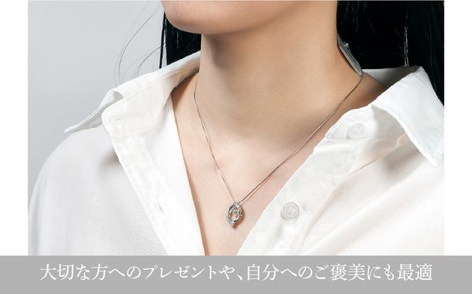 PT900　ダイヤモンド　ペンダントネックレス　LC6002 255-006