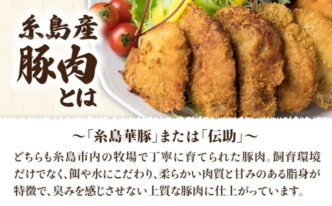 【全3回定期便】【 合計 19枚 】糸島 華味鳥 チキンカツ / 糸島産豚肉 ヒレカツ セット 糸島市 / 糸島ミートデリ工房 [ACA338]