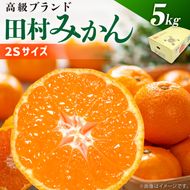【2026年先行予約】田村みかん 秀品 約 5kg 2Sサイズ 高級ブランド 田村みかん 小玉 みかん 温州みかん フルーツ 果物 柑橘 果汁 ジューシー 赤秀品 青秀品 国産 食品 食べ物 期間限定 お取り寄せ 和歌山県 湯浅町 送料無料_DN6014
