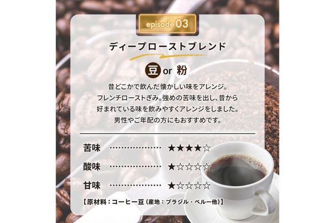 03　ディープローストブレンド(粉) 【0097-009-2】