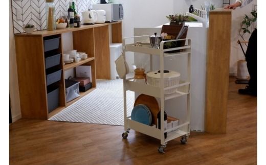 ストレージワゴンLarge ホワイト(WH) SWL-WH