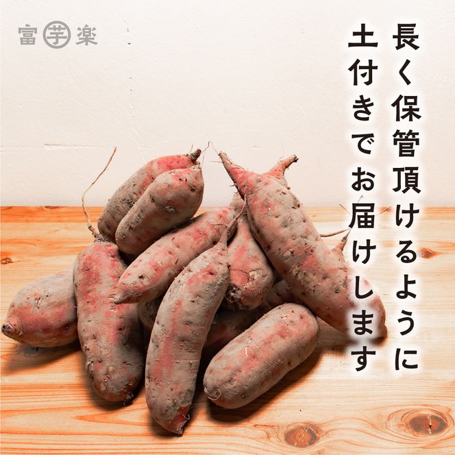 【先行予約】12月以降発送　干し芋屋のさつまいも 熟成 紅はるか 生芋 5kg 無添加 無着色 茨城県産 サツマイモ 土付き 芋 さつまいも さつま芋 薩摩芋 紅遥 べにはるか