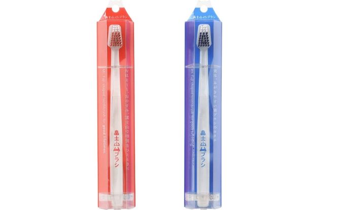 富士山歯ブラシ　4本セット（赤2本、青2本） fain0010