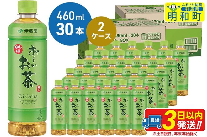 お～いお茶 緑茶 お～いお茶 緑茶 460ml×30本【2ケース】|10_itn-176001