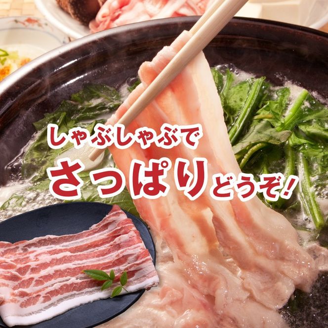 宮崎県産豚肉バラしゃぶ1.2kgセット K65_0012