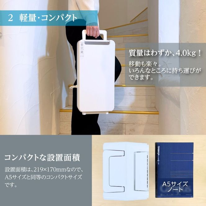衣類乾燥除湿機 air dryer DDS03《 衣類乾燥機 除湿機 家電 衣類 消臭 防カビ 除菌 軽量・コンパクト 部屋干し 室内干し ふるさと納税 送料無料 梅雨対策 》【2407N09604】
