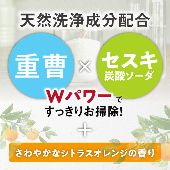 KIREI楽々　流せる重曹+セスキ　トイレクリーナー24枚×40パック［032T09］
