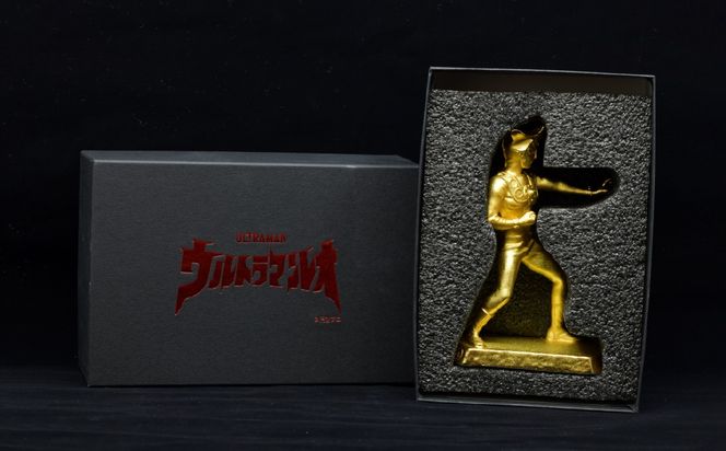 『ウルトラマンレオ』　ペーパーウェイト ゴールド 147-028 ふるさと納税 ペーパーウェイト ウルトラマンレオ ゴールド 笛吹市 プレゼント 贈り物 ギフト