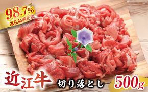 近江牛切り落とし【500ｇ】【AC02W】