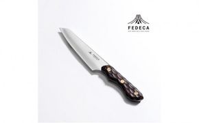 【FEDECA】三徳包丁 小 名栗黒檀 001241