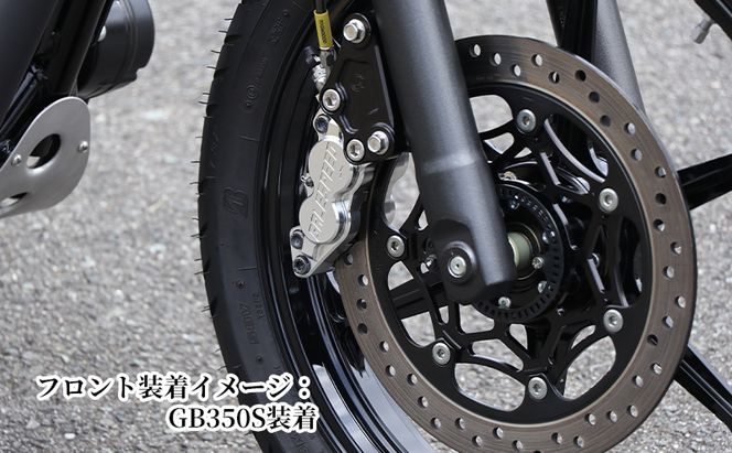 GALE SPEED ビレット・フロント4Pキャリパー(アキシャル40mm) 右 シルバーアルマイト 