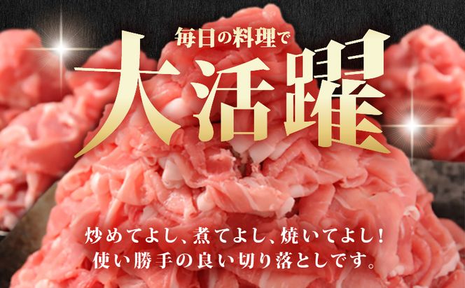 国産豚肉切り落とし5kgラッキーセット_19-3601_(都城市) 国産 豚肉 切り落とし 250g×20袋 5kg 豚肉 小分け お弁当 サラダ しゃぶしゃぶ 料理 アレンジ