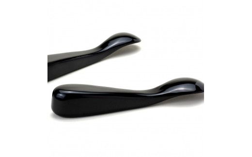 【CF-R7hbk】YKS006　山のくじら舎 おやこさじ(真塗うるし) 木製 ベビースプーン 赤ちゃん 幼児 ファーストスプーン 離乳食 ギフト 包装 ラッピング プレゼント 贈り物 贈答 出産祝い 誕生日祝い のし 熨斗対応 高知県産