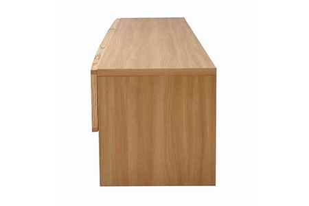 カルペア 165テレビボード ナチュラル【テレビボード テレビ台 テレビ インテリア 組立設置付 梱包材引き取り 家具 国産 TV AV機器収納】(H062293)