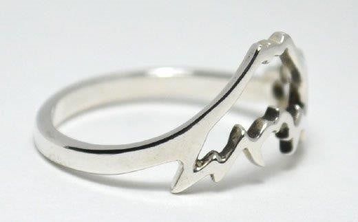 【ハンドメイドアクセサリー】富士山桜リング リング 指輪 シルバー アクセサリー ハンドメイド 山梨 富士吉田