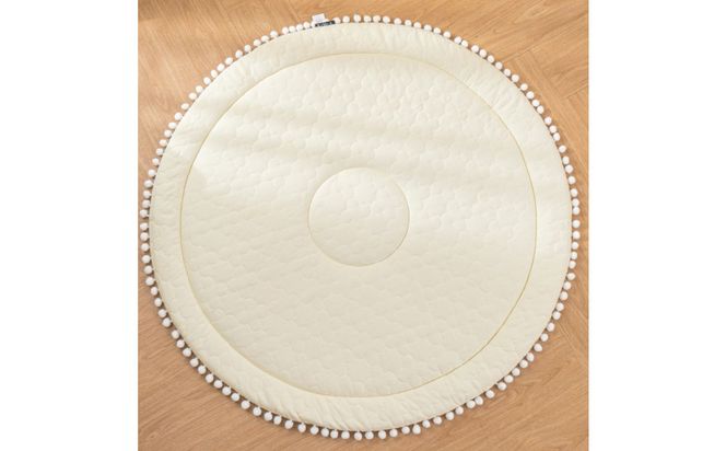 綿100％ サニーマット ベビーマット  赤ちゃんマット【マーガリンイエロー】 ｜ 仙台市 子供用寝具 オーガニック 安全素材 ギフト 高品質 快適サポート 041009_HX004VC01