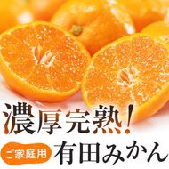 【10月発送】＼先行予約／ 有田 育ちの完熟 有田 みかん 家庭用 2.2kg(2kg+200g) / 有田みかん 柑橘 甘い フルーツ 果物 産地直送 和歌山 ※北海道・沖縄・その他離島地域は発送不可 【ard004-c-2d2-10A】