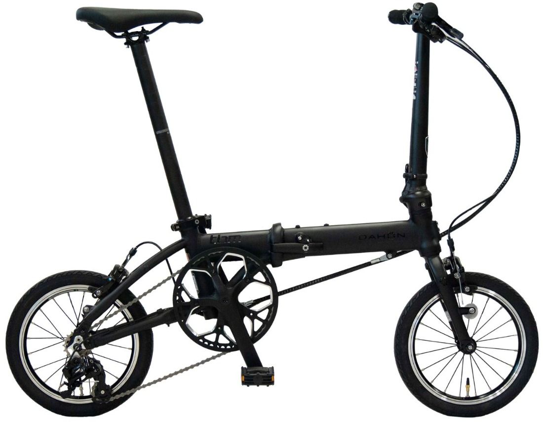 40年の歴史をもつ米国ダホン社の高性能折り畳み自転車 DAHON International Folding Bike tbm マッドブラック / 簡単 コンパクト 折り畳める 独自技術 軽量 アルミフレーム 6段変速 20型 黒 マットブラック 人気 三重県 四日市市-[G759-2]