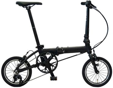 40年の歴史をもつ米国ダホン社の高性能折り畳み自転車 DAHON International Folding Bike tbm マッドブラック / 簡単　コンパクト　折り畳める　独自技術　軽量　アルミフレーム　6段変速　20型　黒　マットブラック　人気　三重県　四日市市-[G759-2]