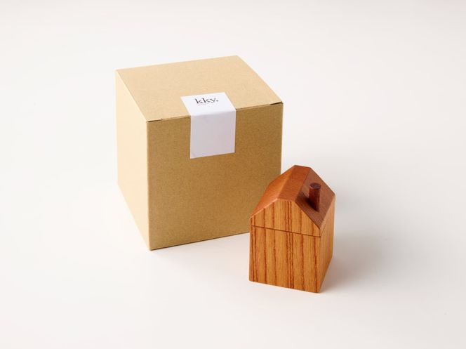 えんとつ屋根のおうち型 乳歯ケース 木製 乳歯入れ Teeth Chimney House 記念品 成長記録 子ども用 出産祝い 入学祝い ギフト 北欧風 ハンドメイド インテリア雑貨 小牧市 送料無料 ［087Y10］ 
