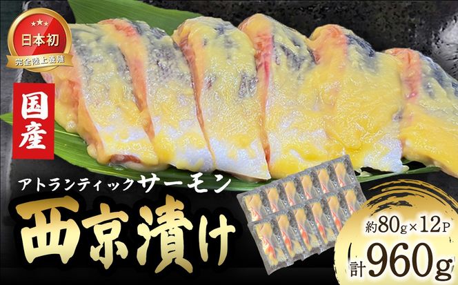 小山町産アトランティックサーモン追い麹西京漬け　12切（その他）